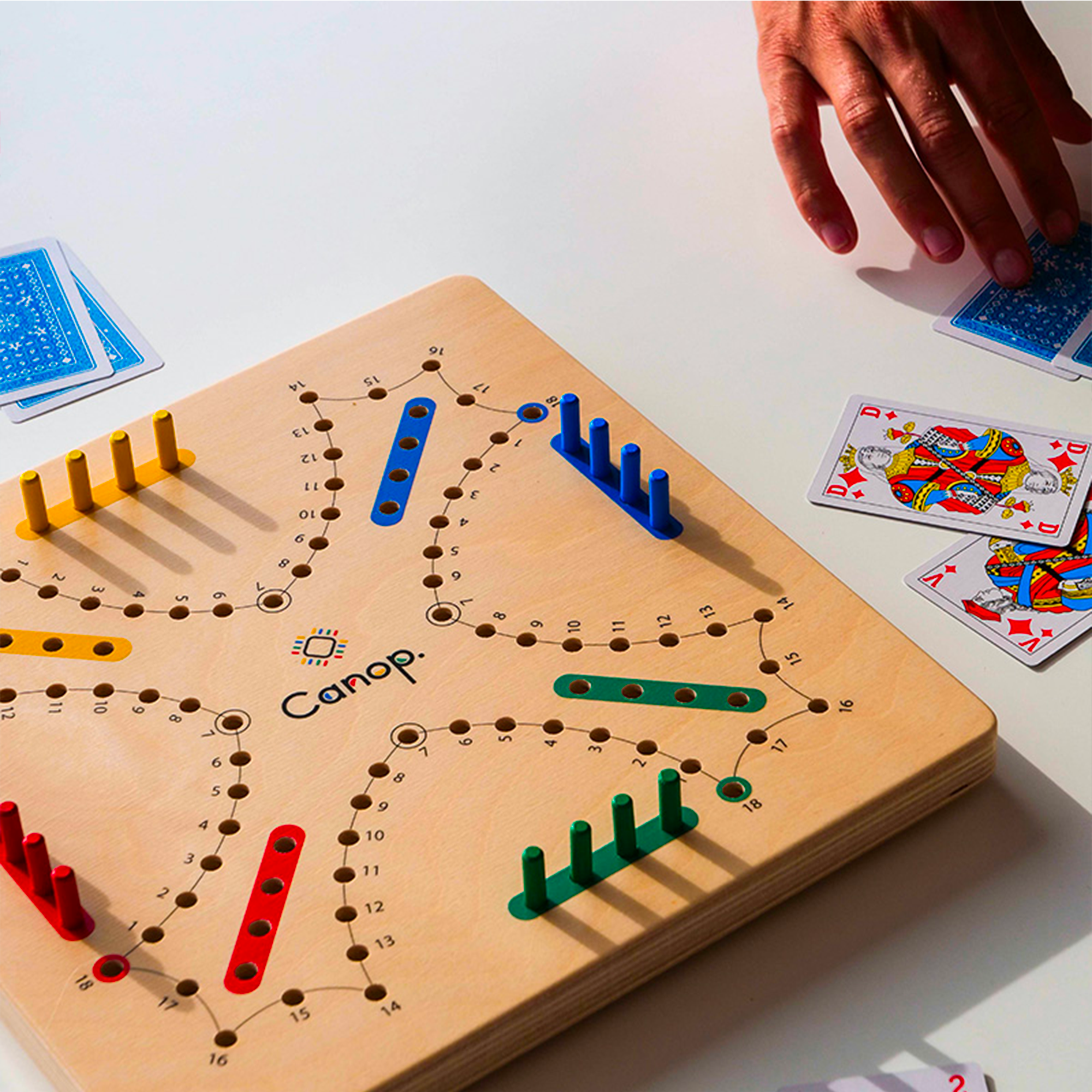 Partie de jeu de Tock